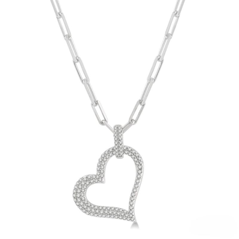 Diamond  Heart Pendant